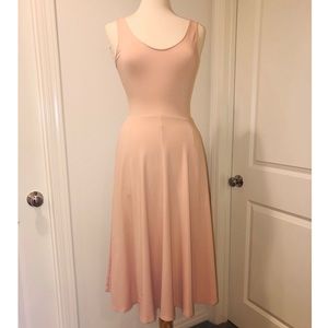 Leith Blush Pink Midi Dress